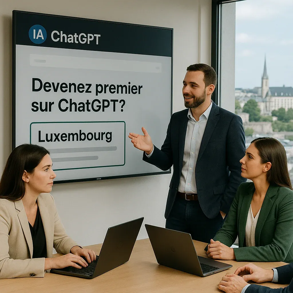Référencement ChatGPT & IA - Agence GEO (SEO IA) Luxembourg